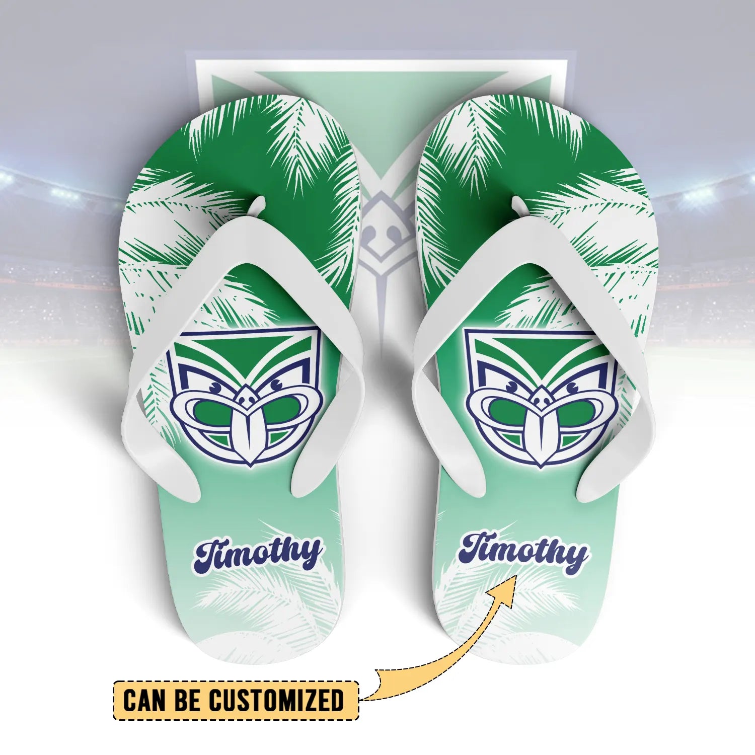 NZL Personalized Custom Flip Flops 6