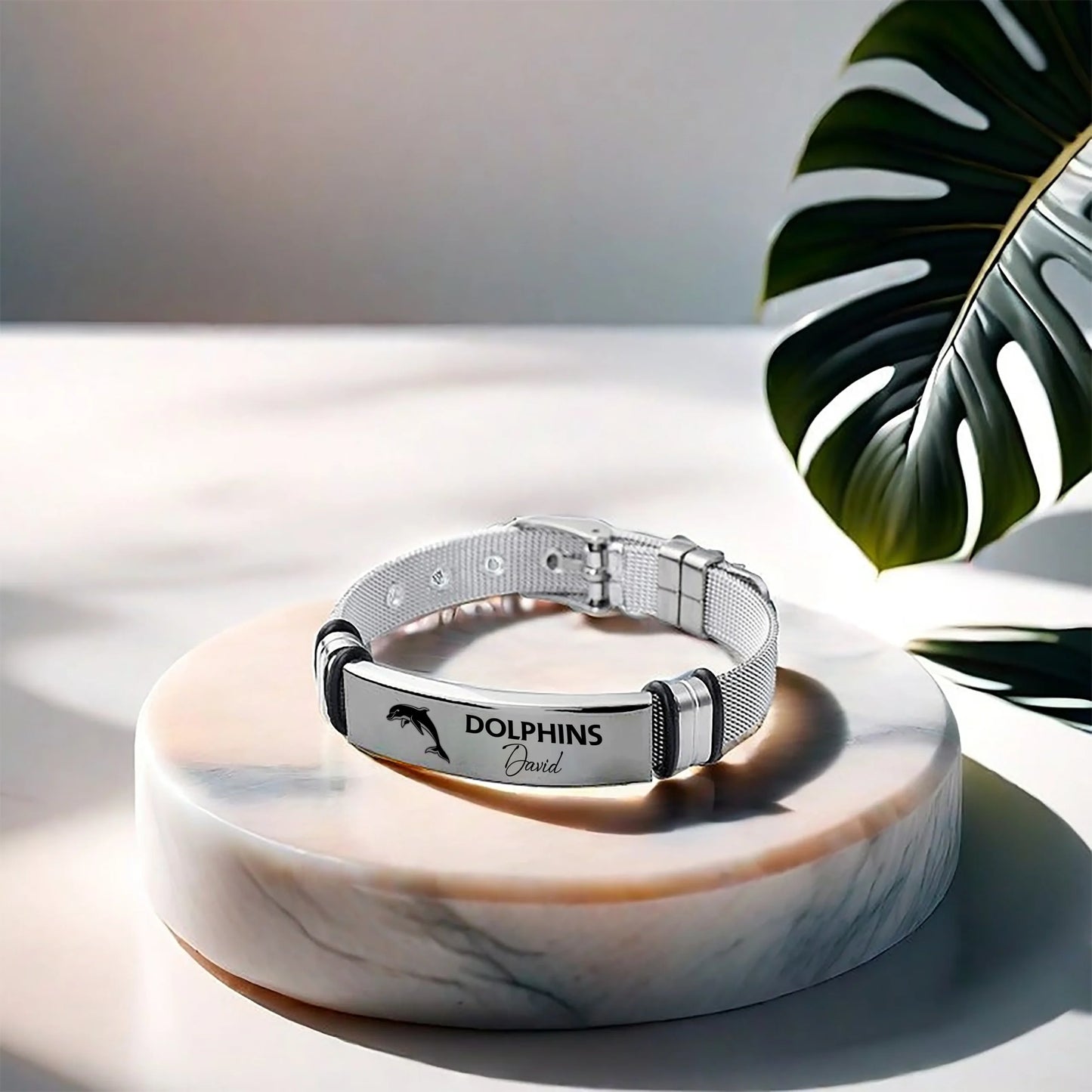 DOL Personalized Custom Men's Metal Bracelet