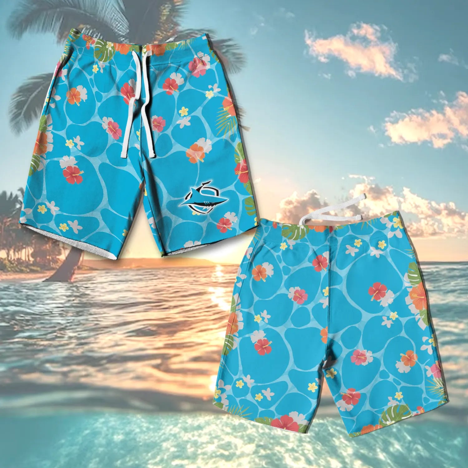 CRO Personalized Custom Combo Hawaiian Shirt And Shorts 2