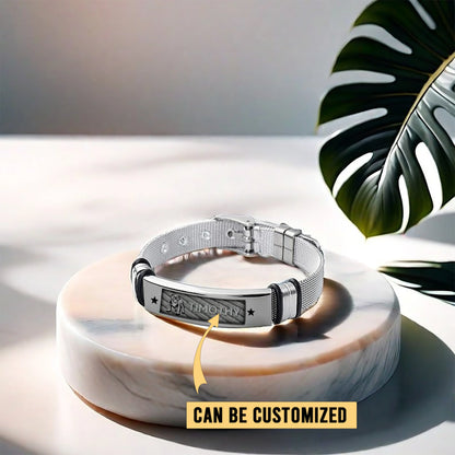 CBY Personalized Custom Men's Metal Bracelet 1