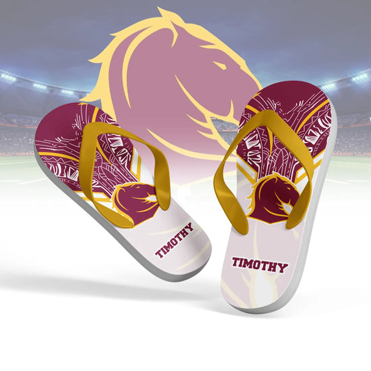 BRI Personalized Custom Flip Flops 2