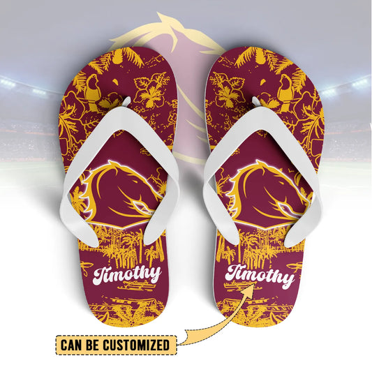 BRI Personalized Custom Flip Flops 8