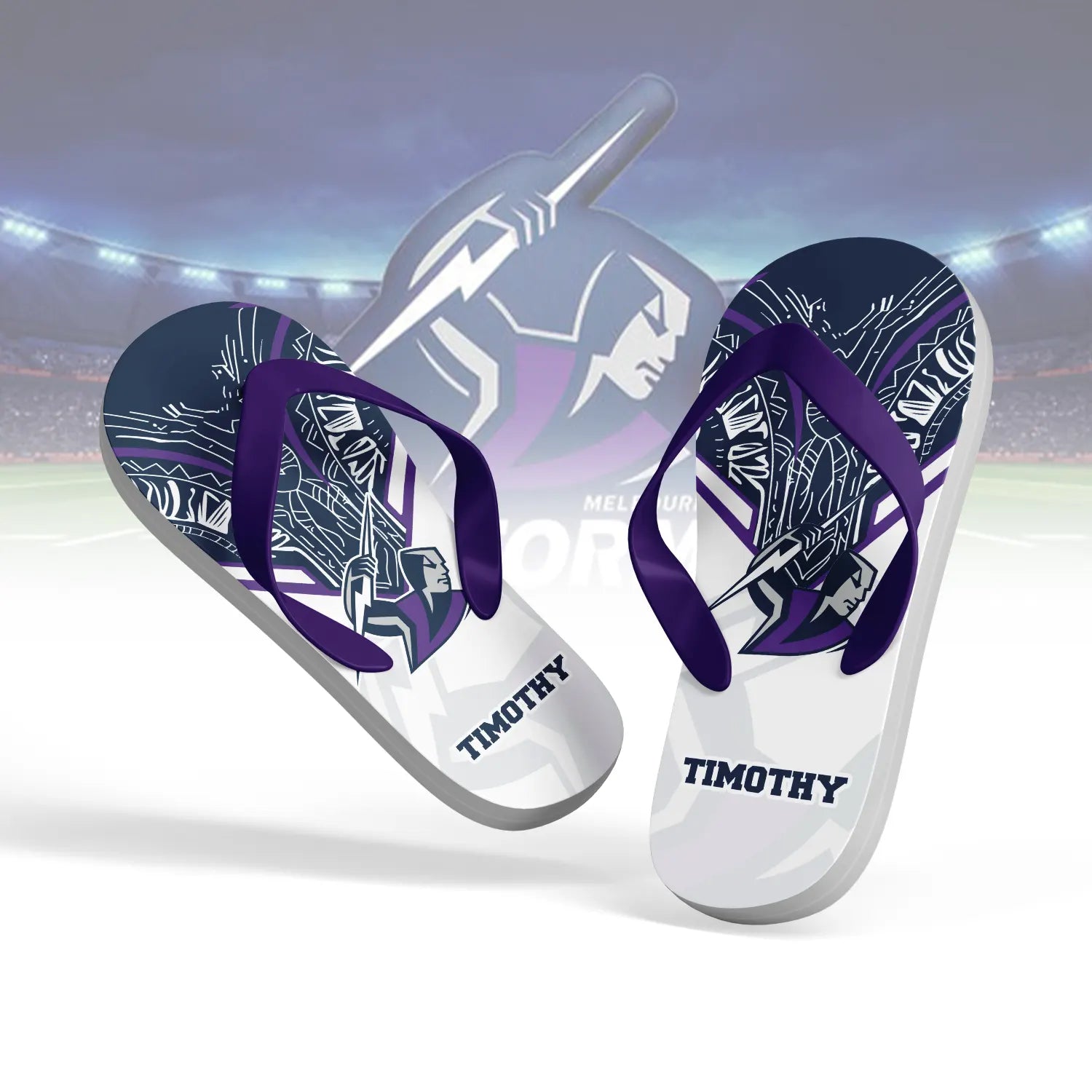 MEL Personalized Custom Flip Flops 2