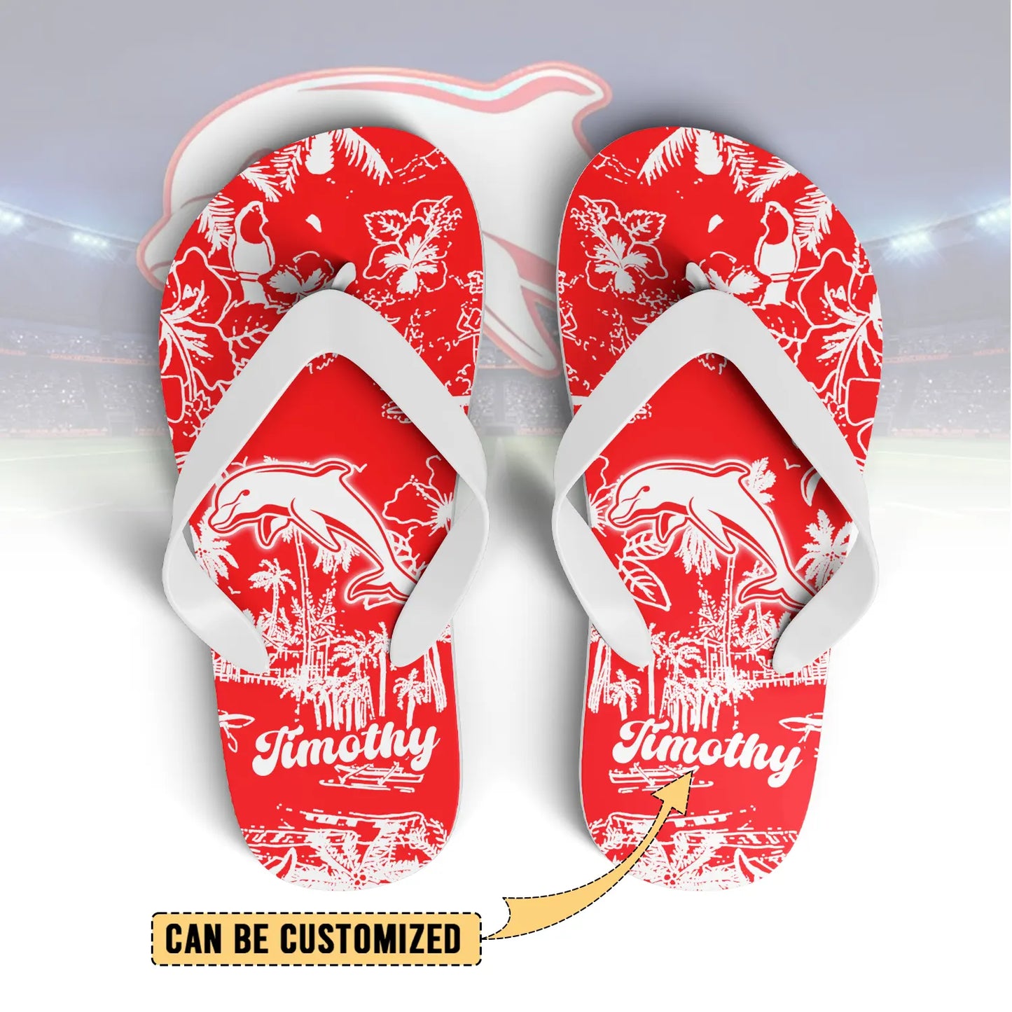 DOL Personalized Custom Flip Flops 8