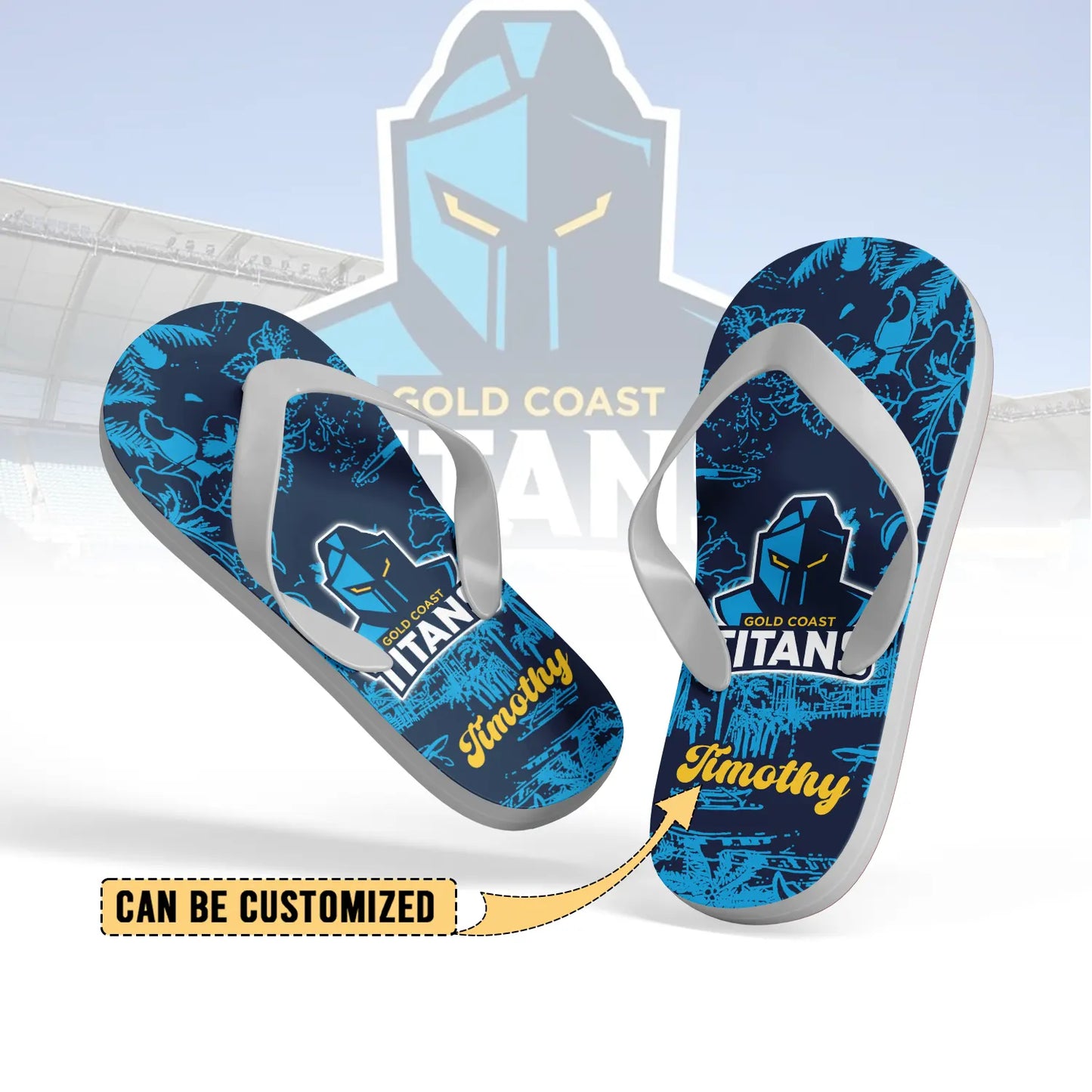 GLD Personalized Custom Flip Flops 8