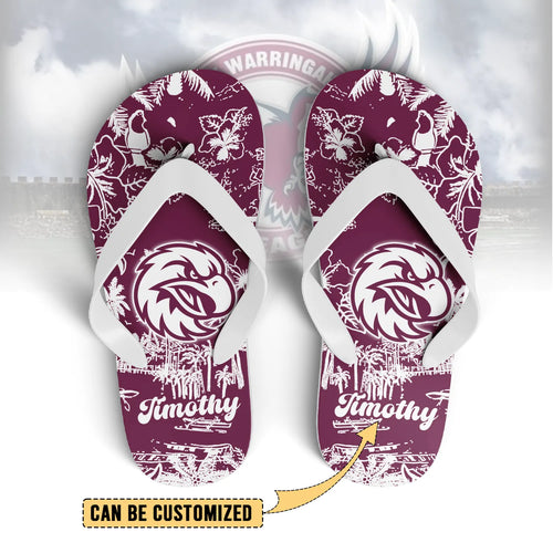 MAN Personalized Custom Flip Flops 8