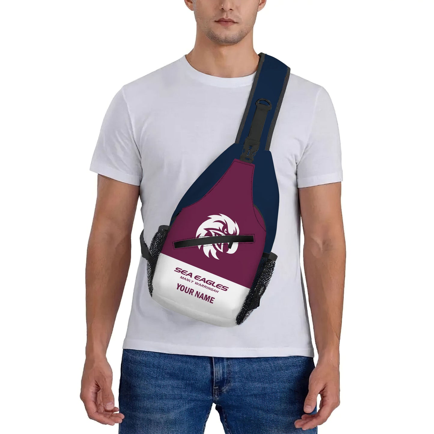 MAN Personalized Custom Sling Bags