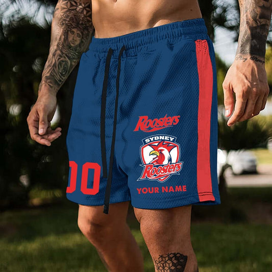 NRL Custom Name And Number Short Pants Gifts For Fans