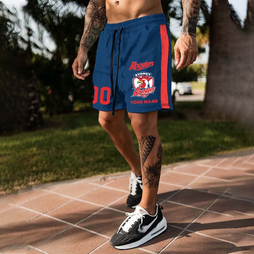 NRL Custom Name And Number Short Pants Gifts For Fans