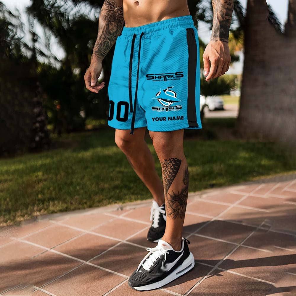 NRL Custom Name And Number Short Pants Gifts For Fans
