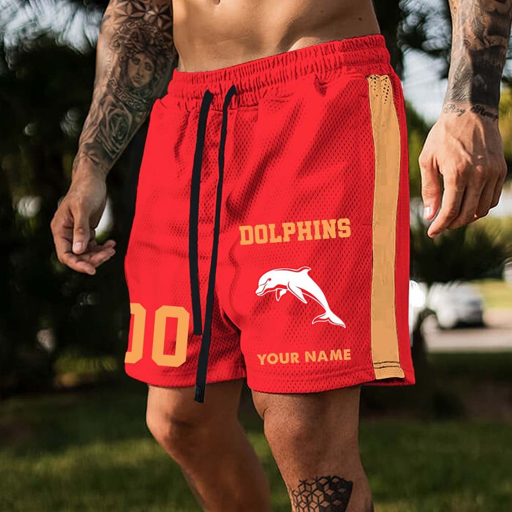 NRL Custom Name And Number Short Pants Gifts For Fans
