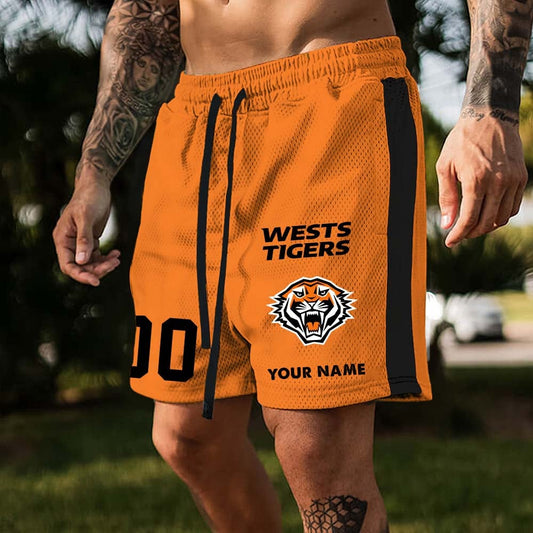 NRL Custom Name And Number Short Pants Gifts For Fans