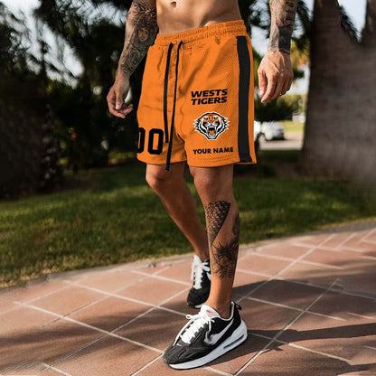 NRL Custom Name And Number Short Pants Gifts For Fans