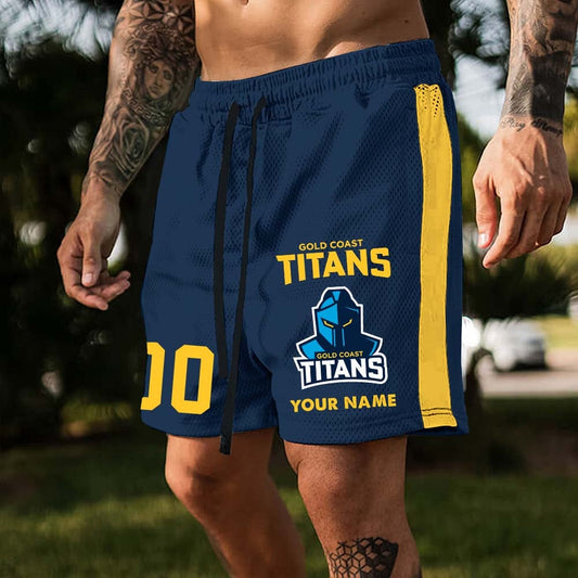 NRL Custom Name And Number Short Pants Gifts For Fans