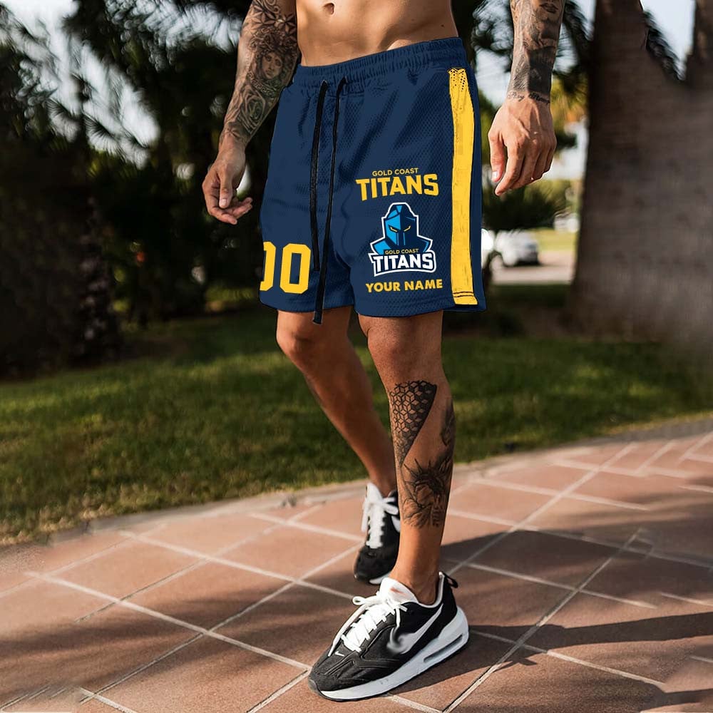 NRL Custom Name And Number Short Pants Gifts For Fans