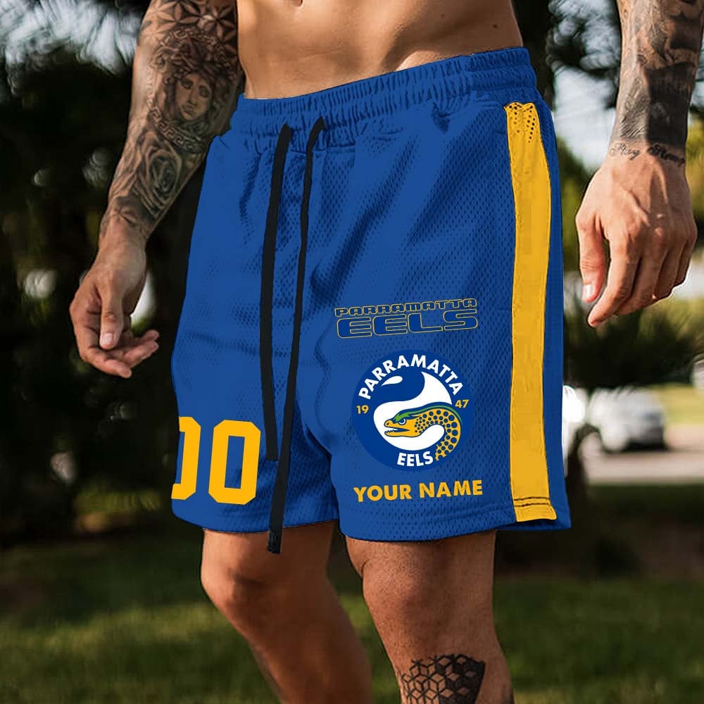 NRL Custom Name And Number Short Pants Gifts For Fans