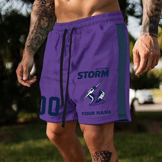 NRL Custom Name And Number Short Pants Gifts For Fans