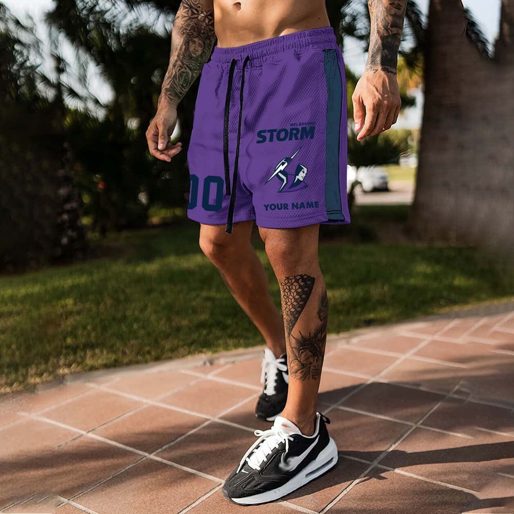 NRL Custom Name And Number Short Pants Gifts For Fans