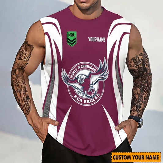 NRL Personalized Tanktop For Fan - Limited Edition