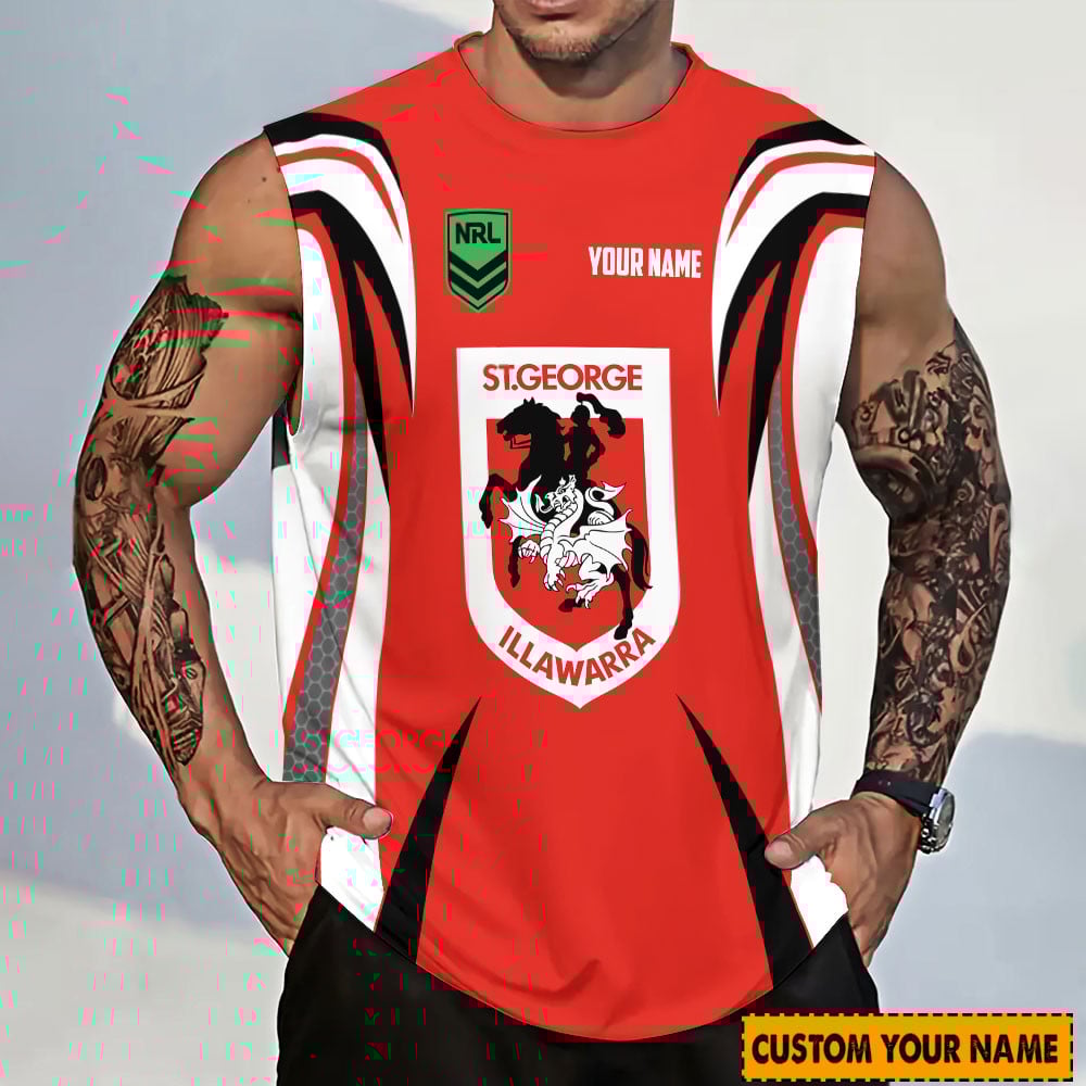 NRL Personalized Tanktop For Fan - Limited Edition