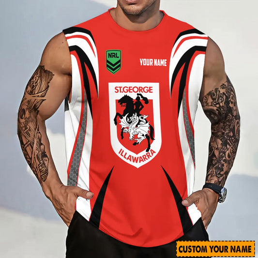 NRL Personalized Tanktop For Fan - Limited Edition