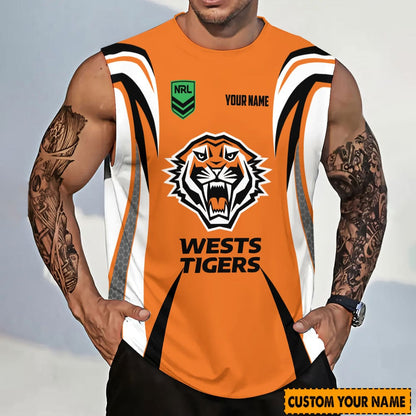 NRL Personalized Tanktop For Fan - Limited Edition