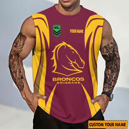 NRL Personalized Tanktop For Fan - Limited Edition