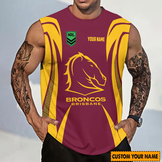NRL Personalized Tanktop For Fan - Limited Edition