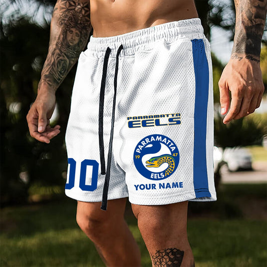 NRL Personalized Name & Number Short Pants Gifts For Fans