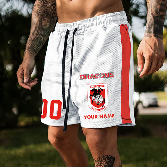 NRL Personalized Name & Number Short Pants Gifts For Fans