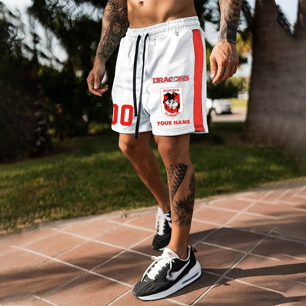 NRL Personalized Name & Number Short Pants Gifts For Fans