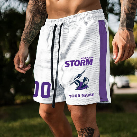 NRL Personalized Name & Number Short Pants Gifts For Fans