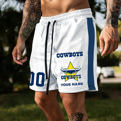 NRL Personalized Name & Number Short Pants Gifts For Fans