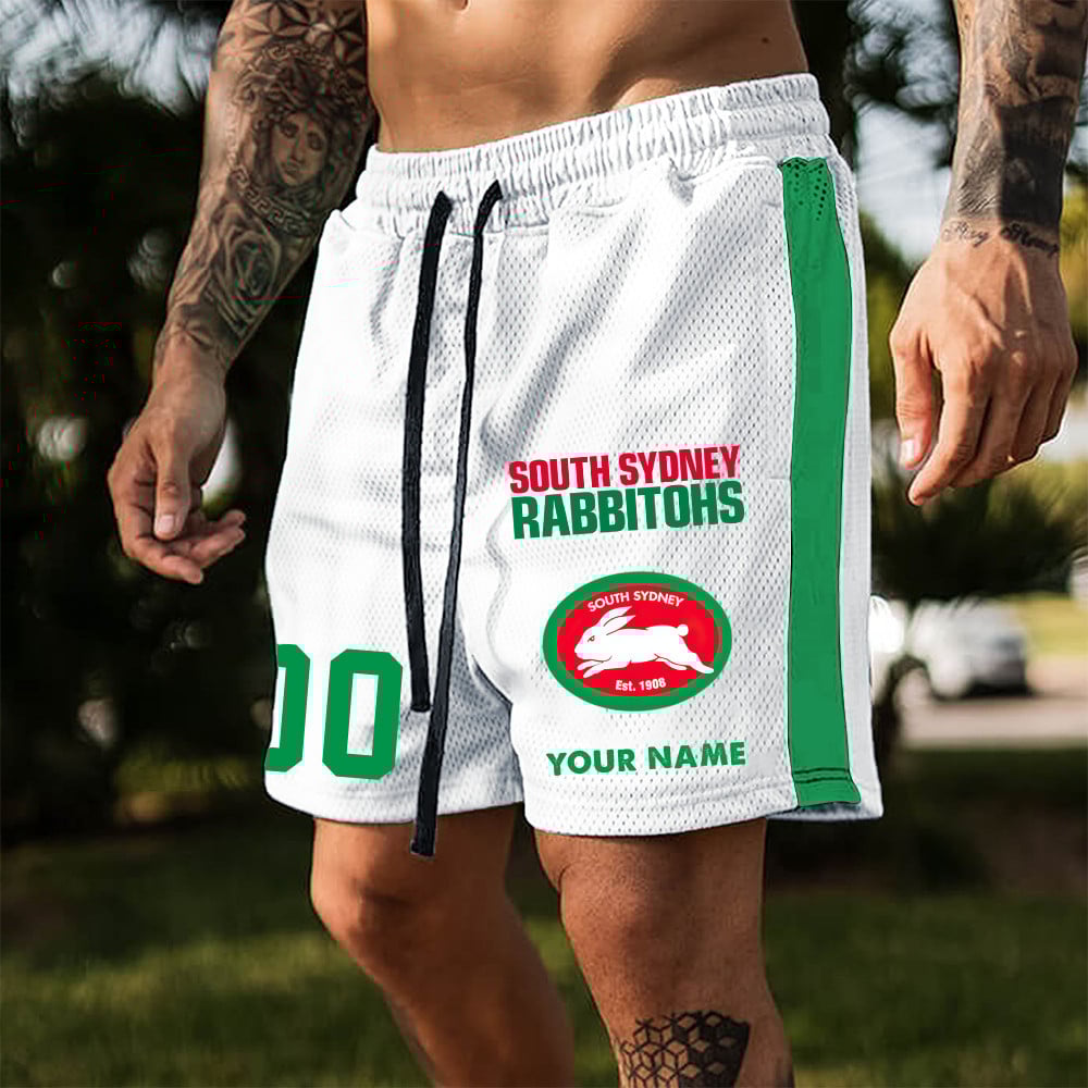 NRL Personalized Name & Number Short Pants Gifts For Fans