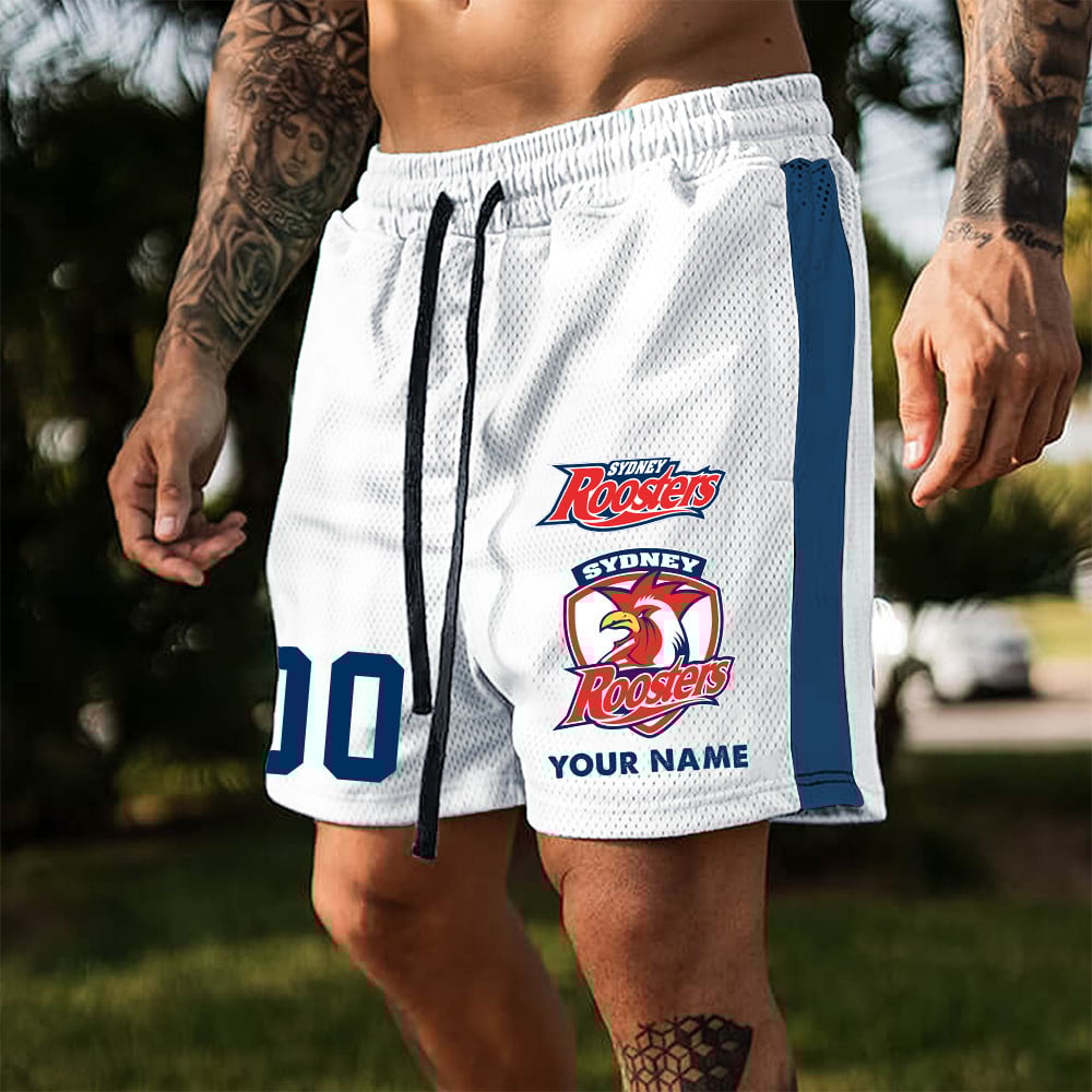 NRL Personalized Name & Number Short Pants Gifts For Fans