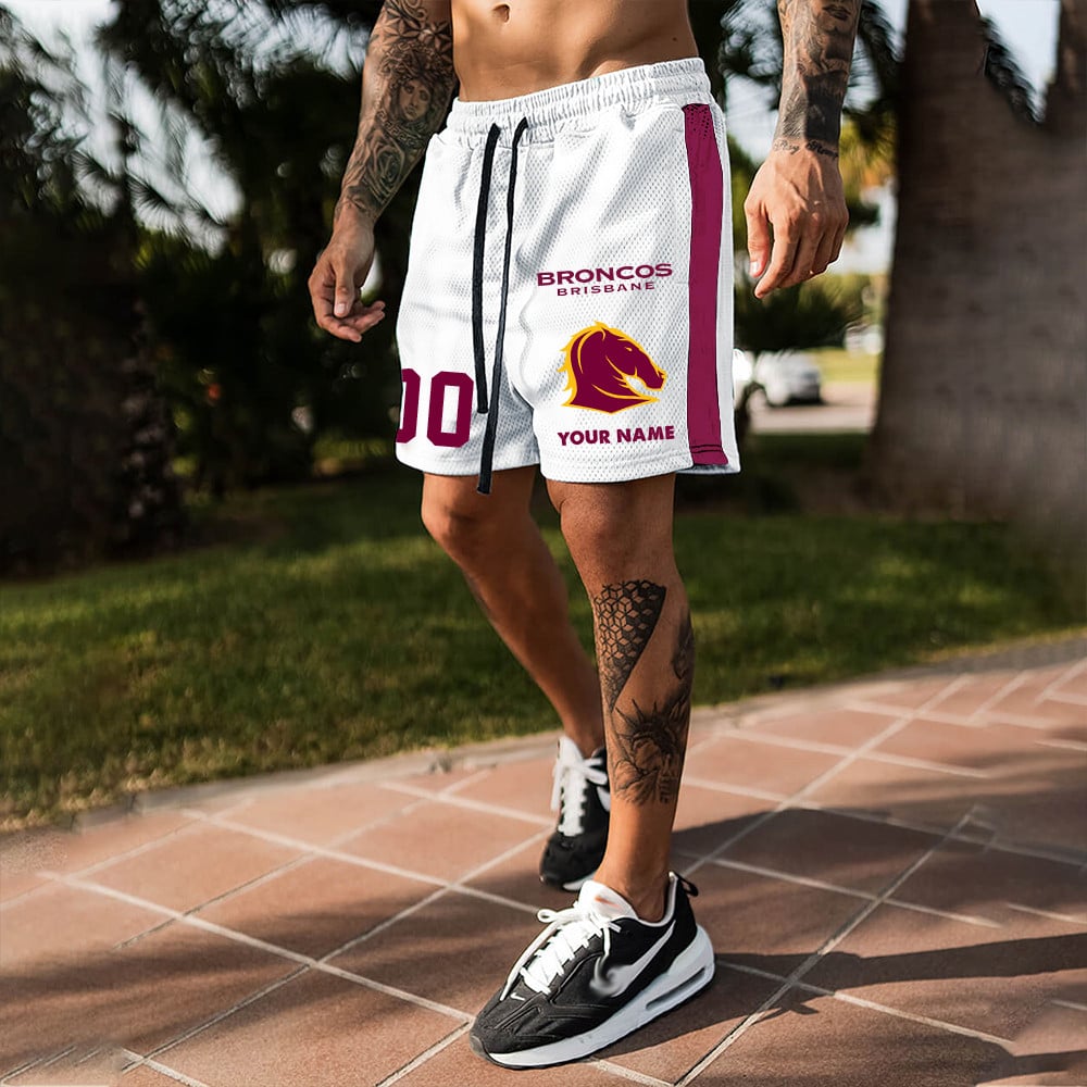 NRL Personalized Name & Number Short Pants Gifts For Fans