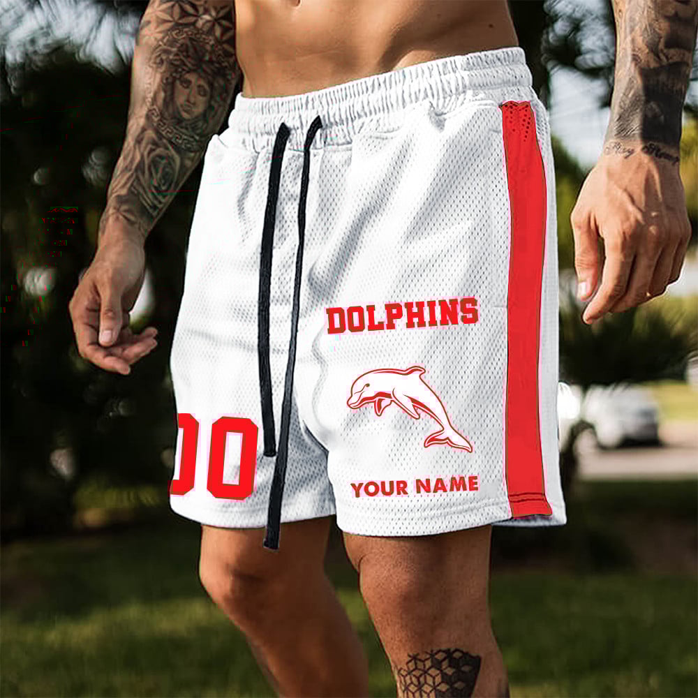 NRL Personalized Name & Number Short Pants Gifts For Fans