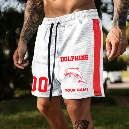 NRL Personalized Name & Number Short Pants Gifts For Fans