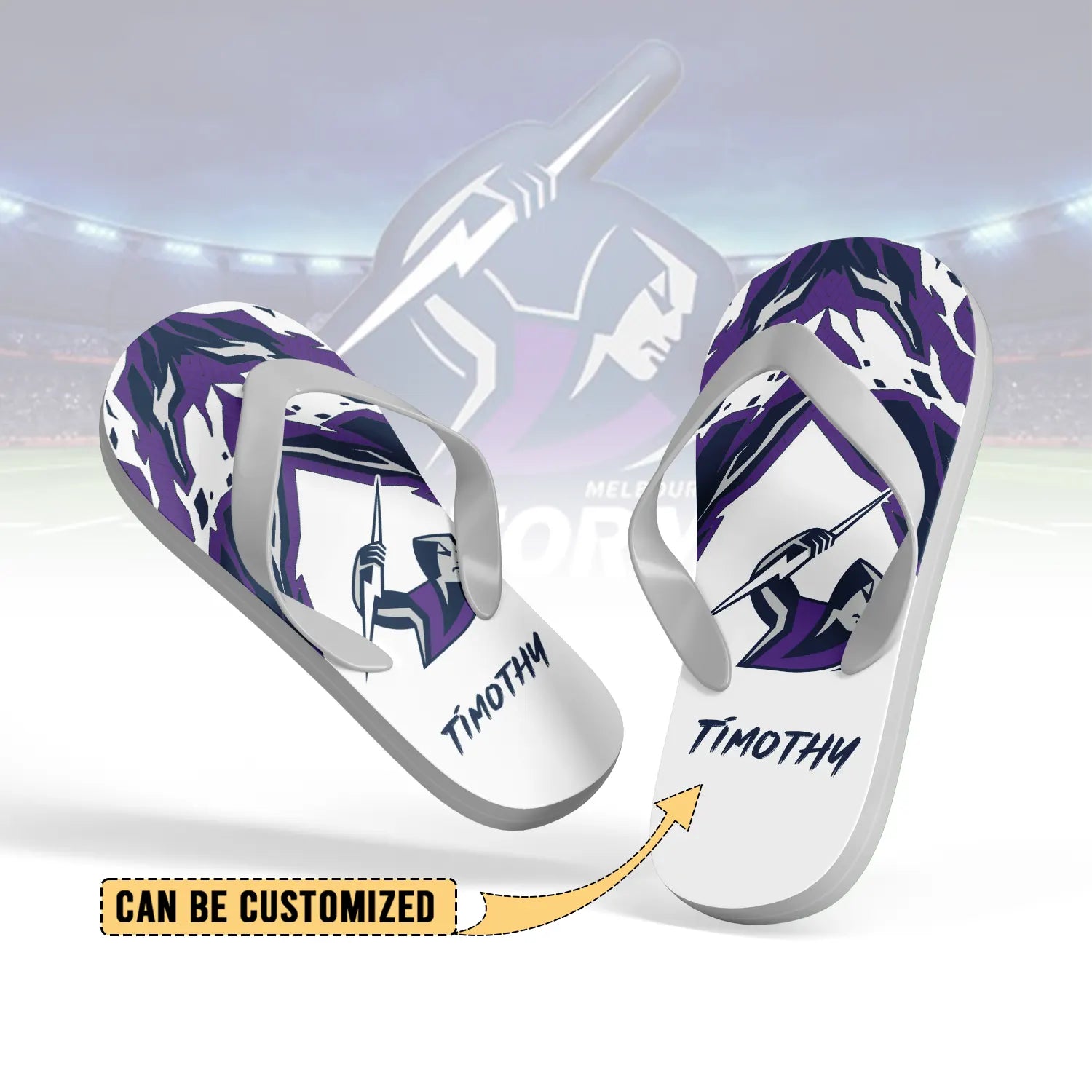 MEL Personalized Custom Flip Flops 10