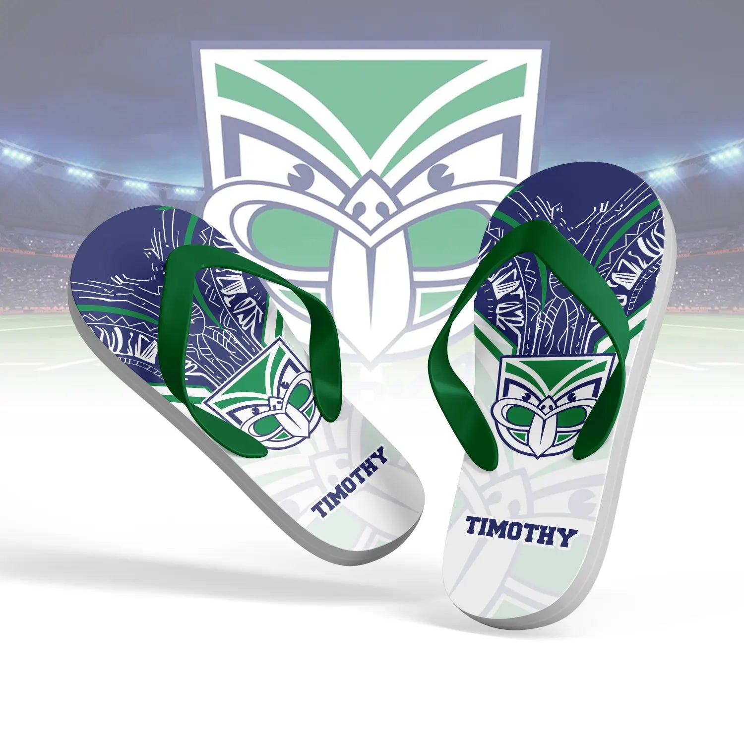 NZL Personalized Custom Flip Flops 2