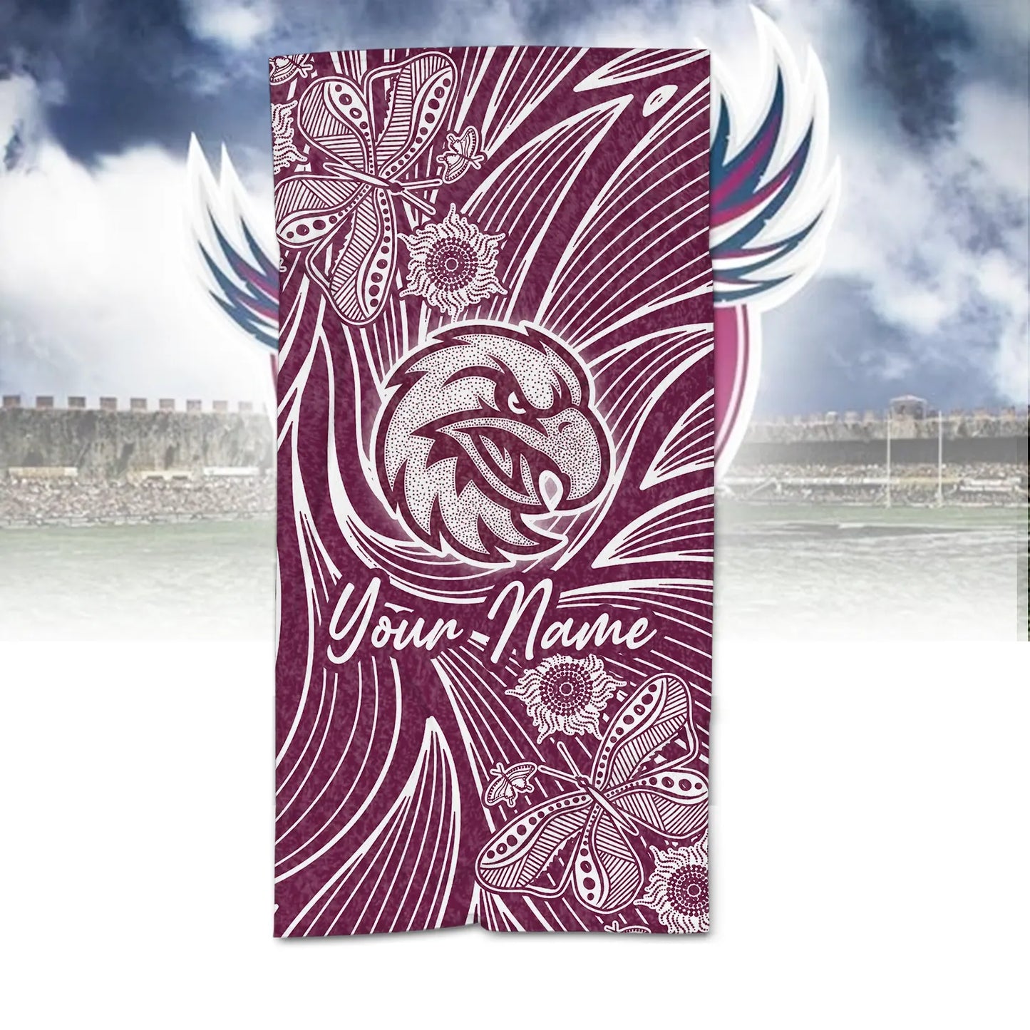 MAN Personalized Custom Pool Travel Beach and Bath Towels 9