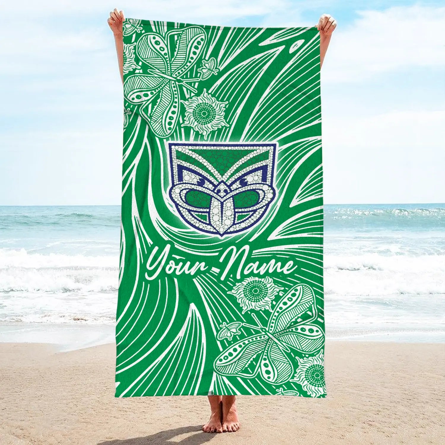 NZL Personalized Custom Pool Travel Beach and Bath Towels 9