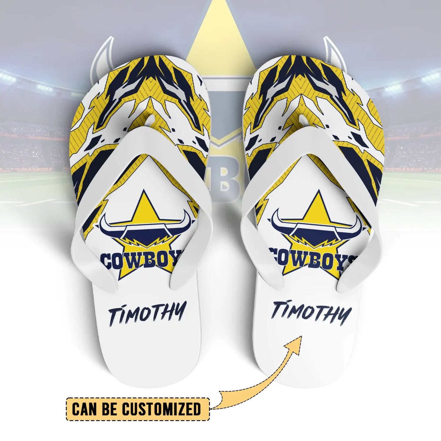 NQL Personalized Custom Flip Flops 10