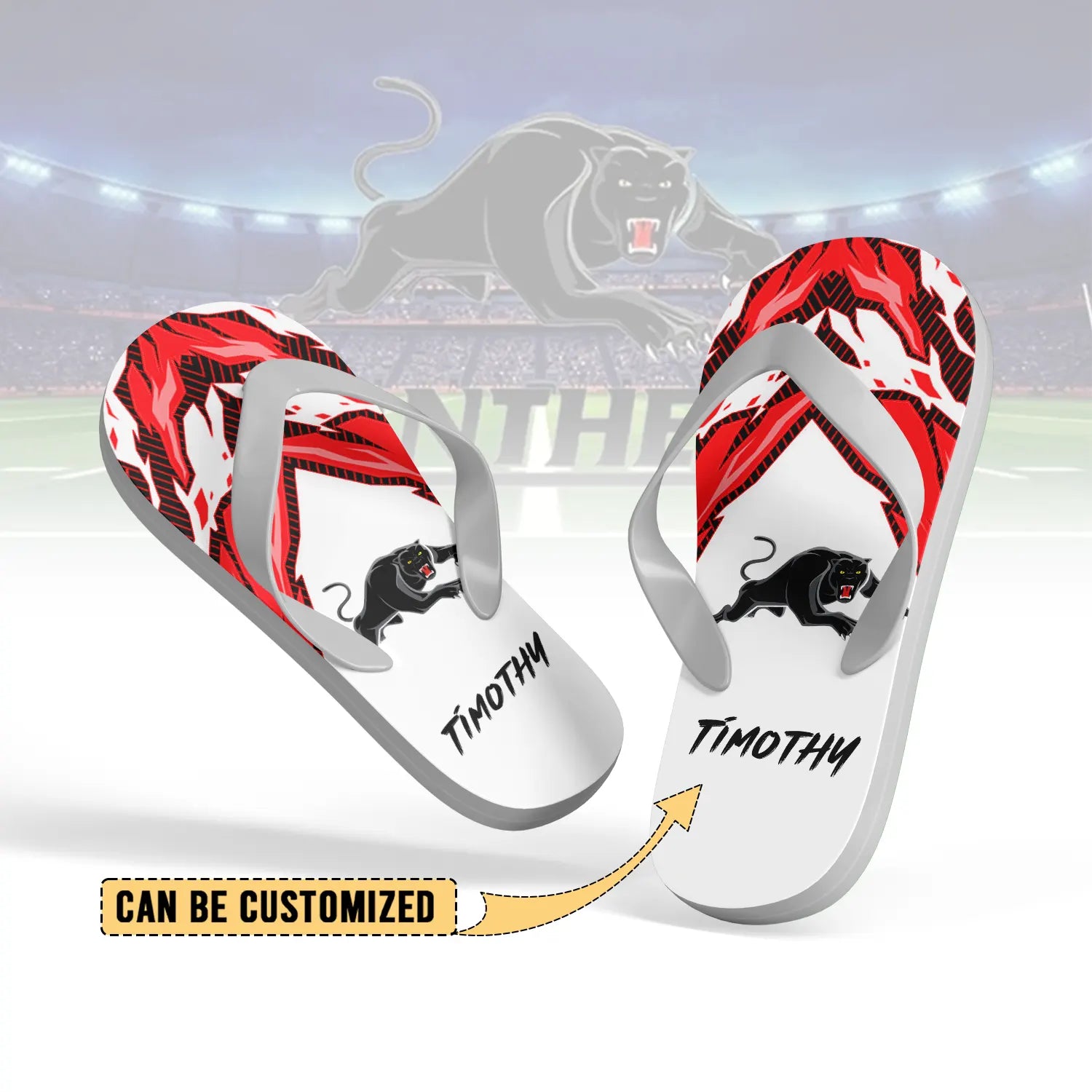 PEN Personalized Custom Flip Flops 10
