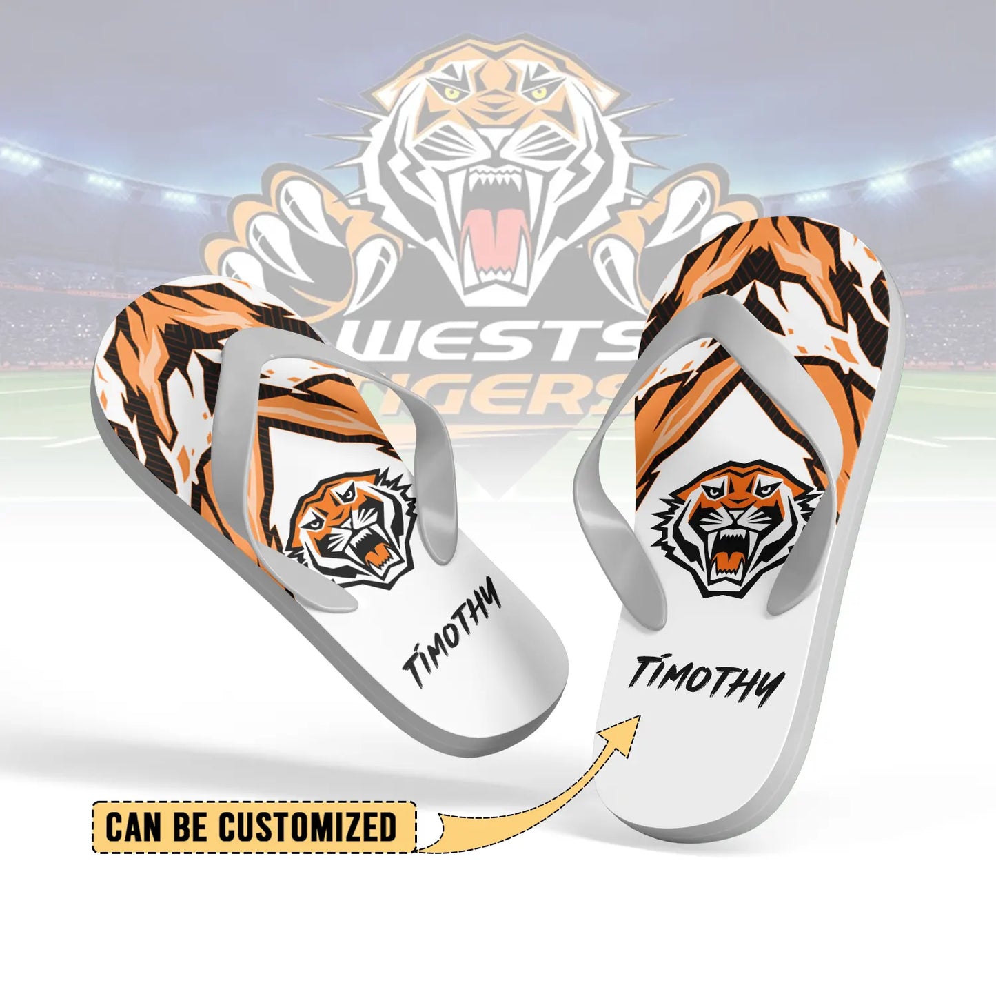 WST Personalized Custom Flip Flops 10