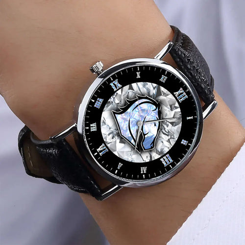 BRI Personalized Custom Stitched Leather Watch