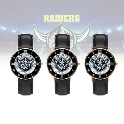 CAN Personalized Custom Stitched Leather Watch