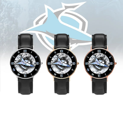 CRO Personalized Custom Stitched Leather Watch