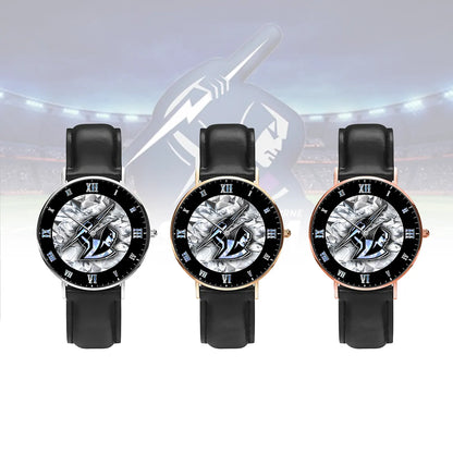 MEL Personalized Custom Stitched Leather Watch