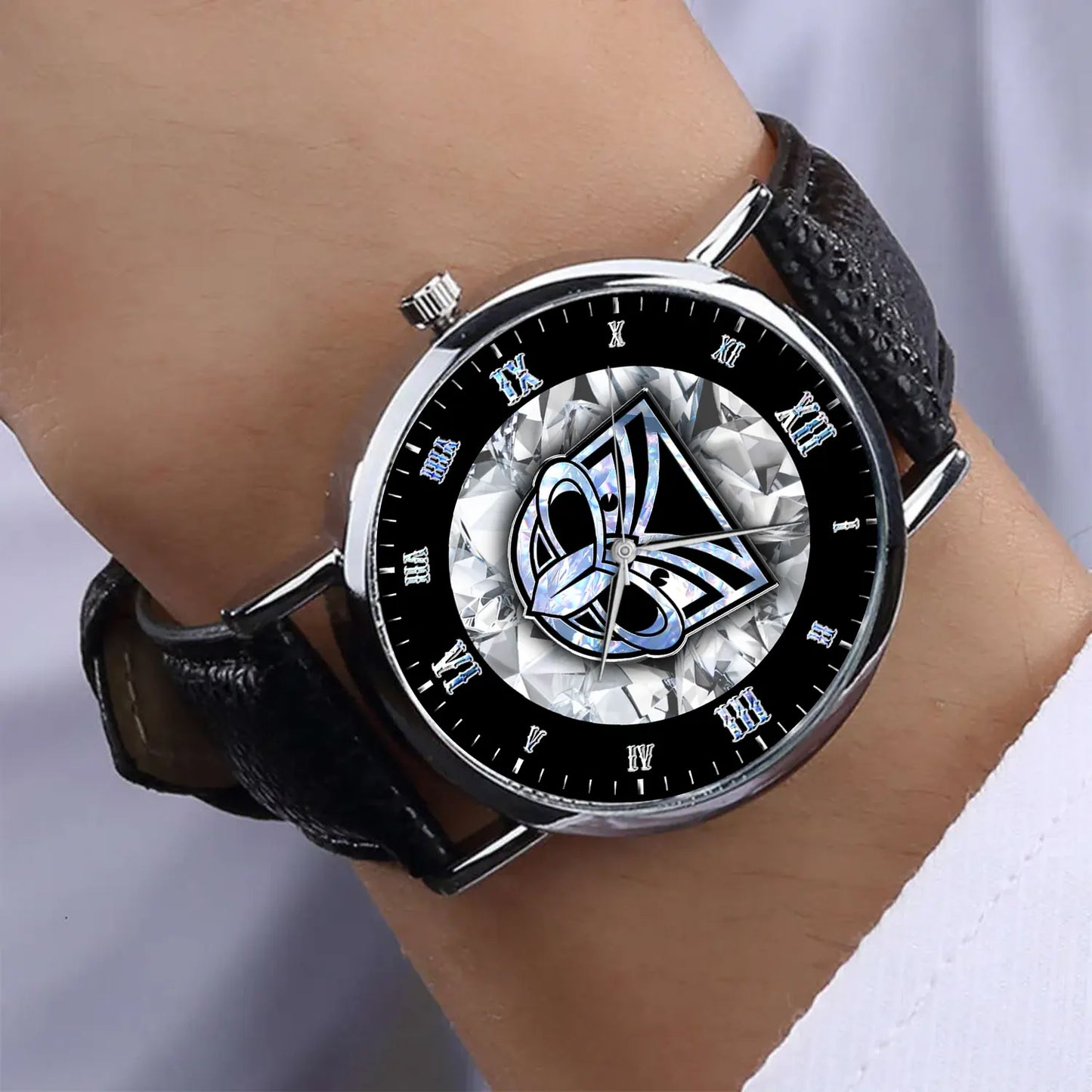 NZL Personalized Custom Stitched Leather Watch